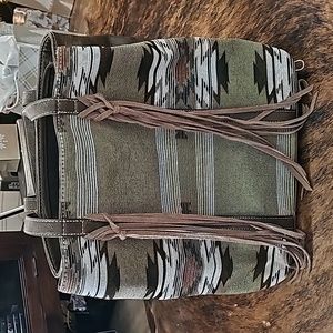 Tony Lama Aztec large purse